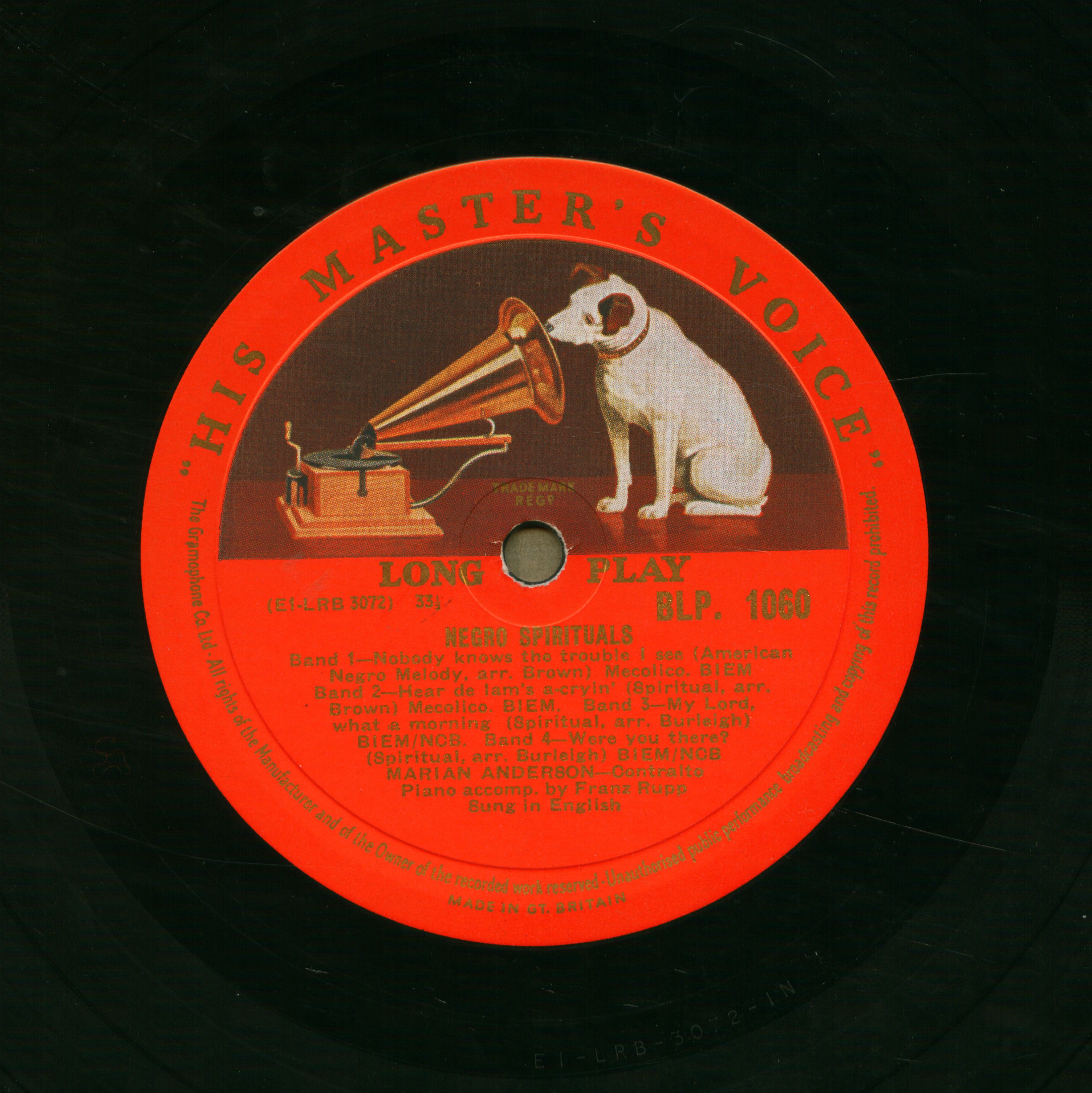 Negro spirituals